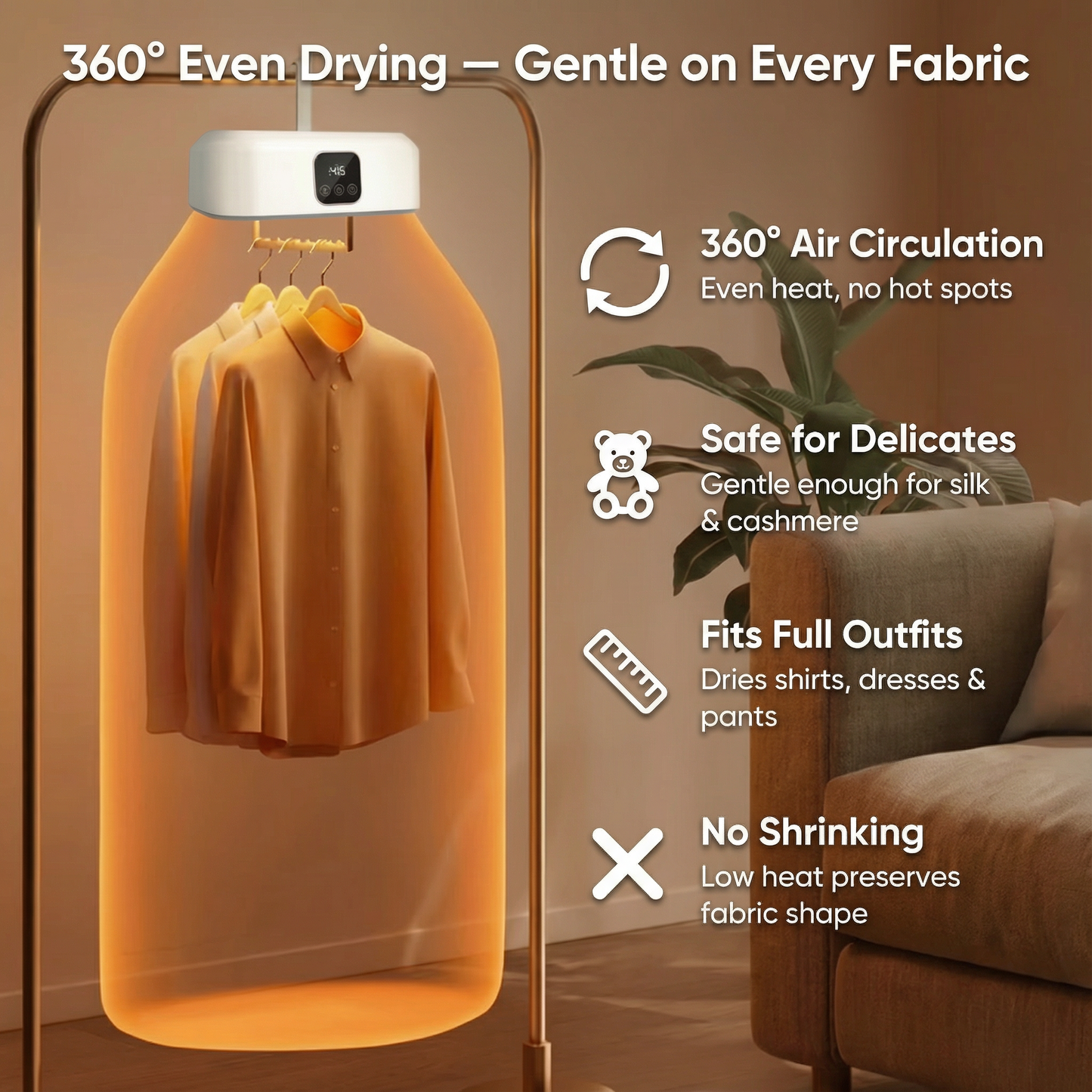 Dryelle™ Portable Electric Clothes Dryer